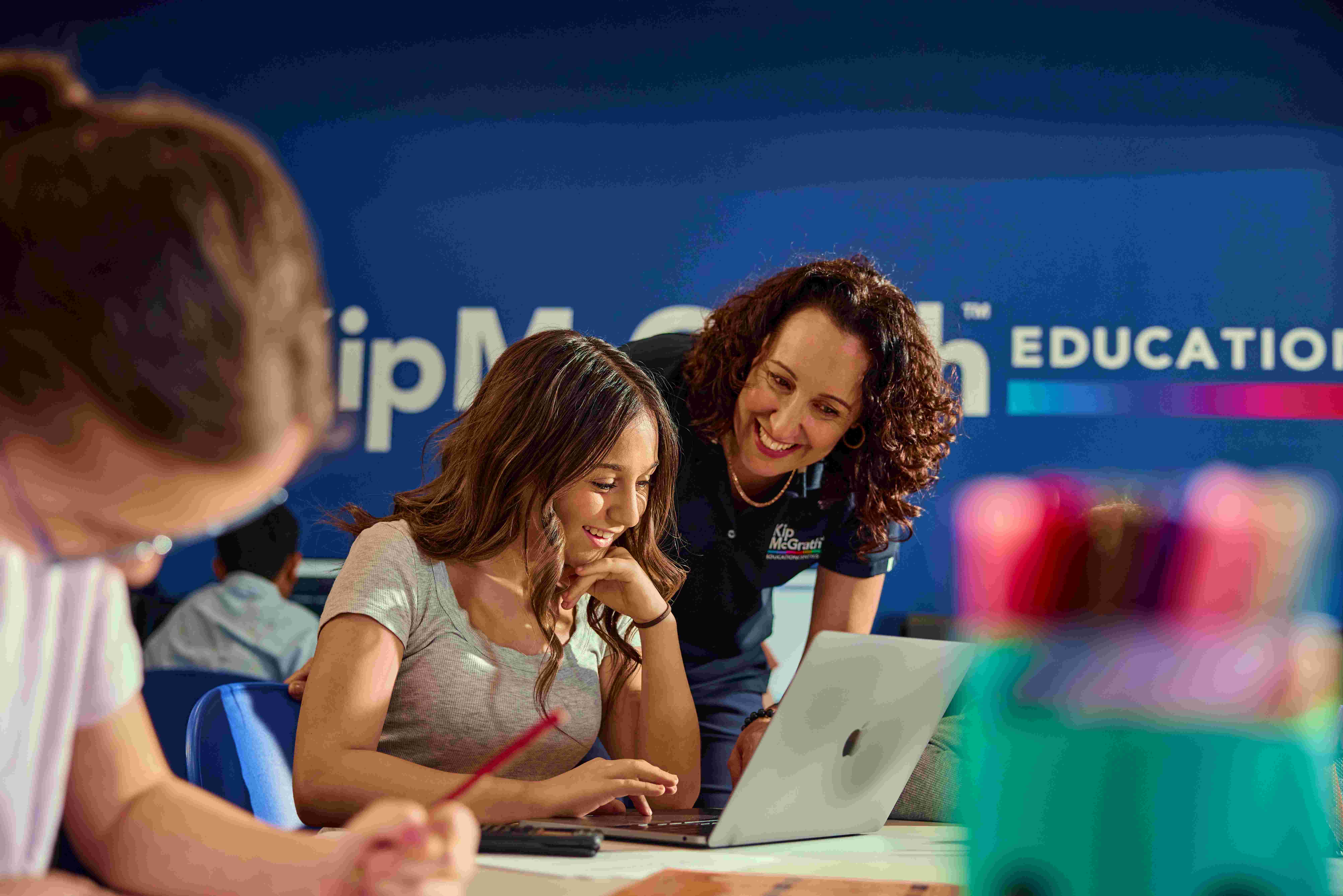 Tutoring session at Kip McGrath